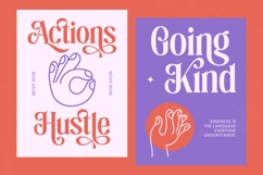 Kavital Mindset - Groovy Serif Display Product Image 8