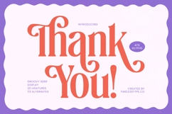 Kavital Mindset - Groovy Serif Display Product Image 20