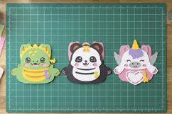 Cute Animal Backpack 3D SVG Product Image 5