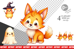 Sweet Spooks Clipart Product Image 1
