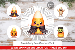 Sweet Spooks Wind Spinner Product Image 1