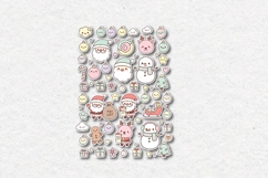 Christmas Stickers Sheet, Printable Stickers Product Image 2