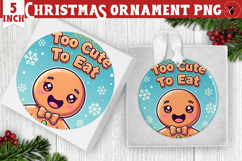 Cute Christmas ornament | Kawaii Pink Xmas Product Image 1