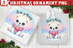 Cute Christmas ornament | Kawaii Pink Xmas Product Image 1