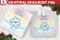 Cute Christmas ornament | Kawaii Pink Xmas Product Image 1