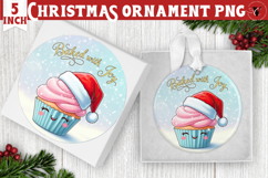 Cute Christmas ornament | Kawaii Pink Xmas Product Image 1