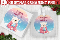 Cute Christmas ornament | Kawaii Pink Xmas Product Image 1
