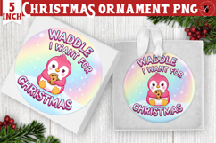Cute Christmas ornament | Kawaii Pink Xmas Product Image 1