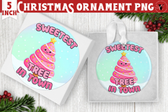 Cute Christmas ornament | Kawaii Pink Xmas Product Image 1