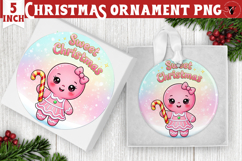 Cute Christmas ornament | Kawaii Pink Xmas Product Image 1
