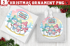 Cute Christmas ornament | Kawaii Pink Xmas Product Image 1