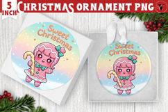 Cute Christmas ornament | Kawaii Pink Xmas Product Image 1