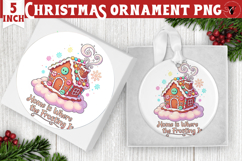 Cute Christmas ornament | Kawaii Pink Xmas Product Image 1