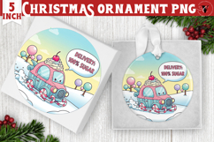 Cute Christmas ornament | Kawaii Pink Xmas Product Image 1