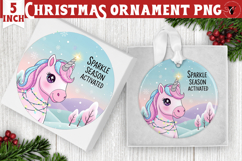 Cute Christmas ornament | Kawaii Pink Xmas Product Image 1