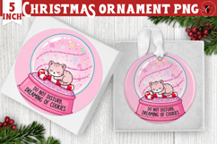 Cute Christmas ornament | Kawaii Pink Xmas Product Image 1