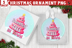 Cute Christmas ornament | Kawaii Pink Xmas Product Image 1