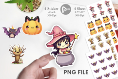 Kawaii Creepy Club Sticker Product Image 1
