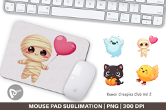 Mouse Pad Kawaii Creepy Club Product Image 1