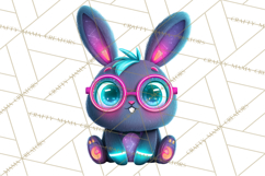 Cyberpunk Animals PNG Clipart, Kawaii Futuristic Animals Product Image 5