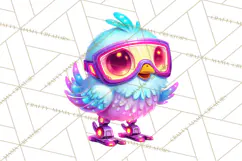 Cyberpunk Animals PNG Clipart, Kawaii Futuristic Animals Product Image 3