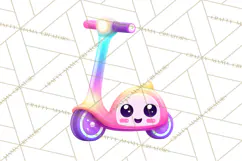 Cyberpunk Animals PNG Clipart, Kawaii Futuristic Animals Product Image 4