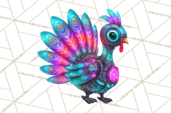 Cyberpunk Animals PNG Clipart, Kawaii Futuristic Animals Product Image 2