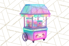 Cyberpunk Animals PNG Clipart, Kawaii Futuristic Animals Product Image 5