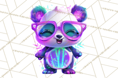 Cyberpunk Animals PNG Clipart, Kawaii Futuristic Animals Product Image 4