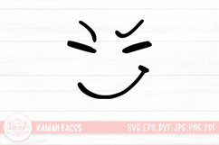 Cute Cartoon Faces Sticker SVG Product Image 1