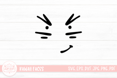 Cute Cartoon Faces Sticker SVG Product Image 1
