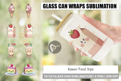 Glass Can Kawaii Food Sips Product Image 1