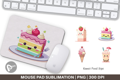 Mouse Pad Kawaii Food Sips Product Image 1