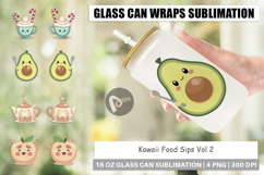 Glass Can Kawaii Food Sips Product Image 1