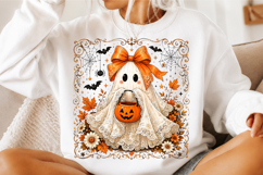 Kawaii Halloween Clipart Sublimation Design Product Image 3