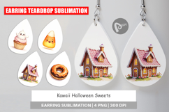 Kawaii Halloween Sweets Earring Product Image 1