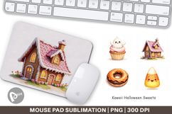 Kawaii Halloween Sweets Mouse Pad Product Image 1