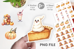 Kawaii Halloween Sweets Sticker Product Image 1