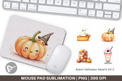 Kawaii Halloween Sweets Mouse Pad Product Image 1