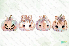 Kawaii Hologram Pumpkin Clipart Product Image 1