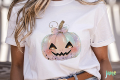 Kawaii Hologram Pumpkin Clipart Product Image 2