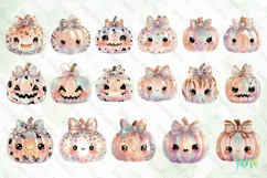 Kawaii Hologram Pumpkin Sublimation Bundle Product Image 2