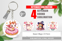 Keychain Kawaii Magic Critters Product Image 1