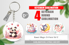 Keychain Kawaii Magic Critters Product Image 1