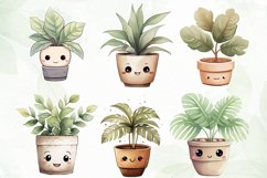 Kawaii Plant Potted Sublimation Product Image 3
