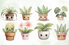 Kawaii Plant Potted Sublimation Product Image 2