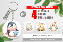 Keychain Kawaii Plush Dolls Product Image 1