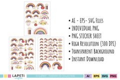 cute clouds and sun illustrations for kids projects