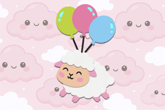Sheep Kawaii 3D SVG Product Image 2