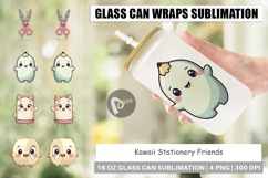 Glass Can Kawaii Stationery Product Image 1